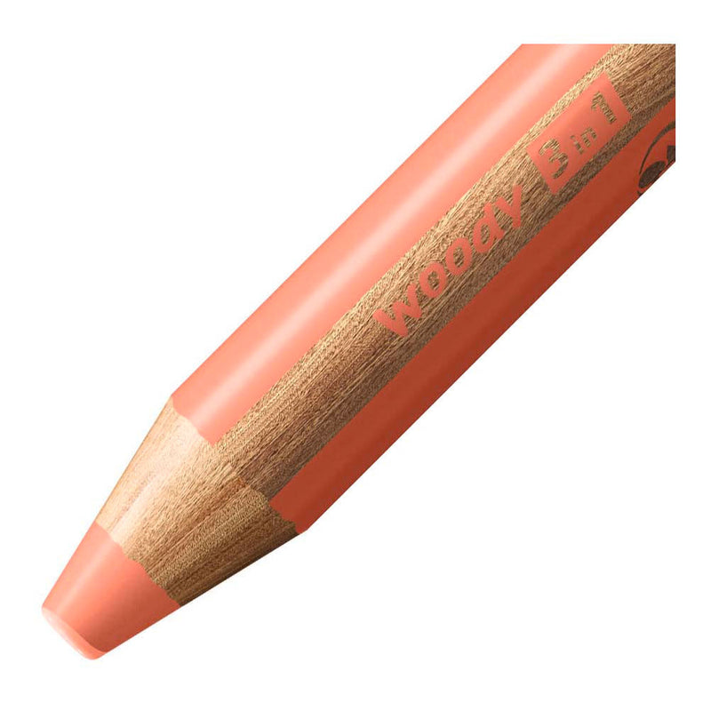 Afbeelding laden in galerijviewer, Stabilo woody 3 in 1 - multitalent potlood - pastelrood
