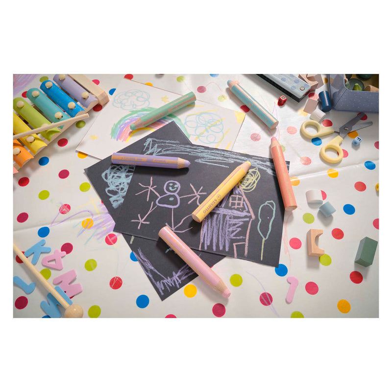 Afbeelding laden in galerijviewer, Stabilo woody 3 in 1 - multitalent kleurpotlood - pastel roze
