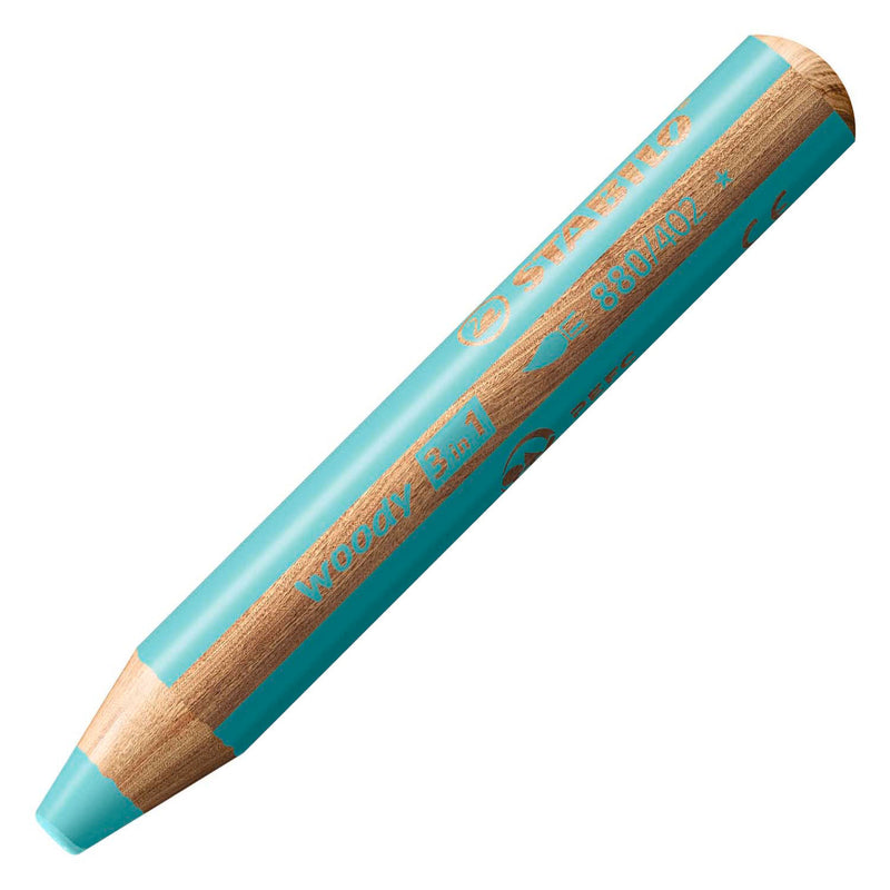 Afbeelding laden in galerijviewer, Stabilo woody 3 in 1 - multitalent kleurpotlood - pastel blauw
