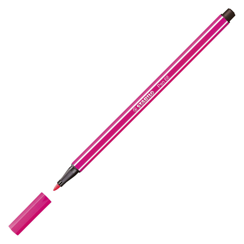 Afbeelding laden in galerijviewer, Stabilo pen 68 - viltstift - roze (68 56)
