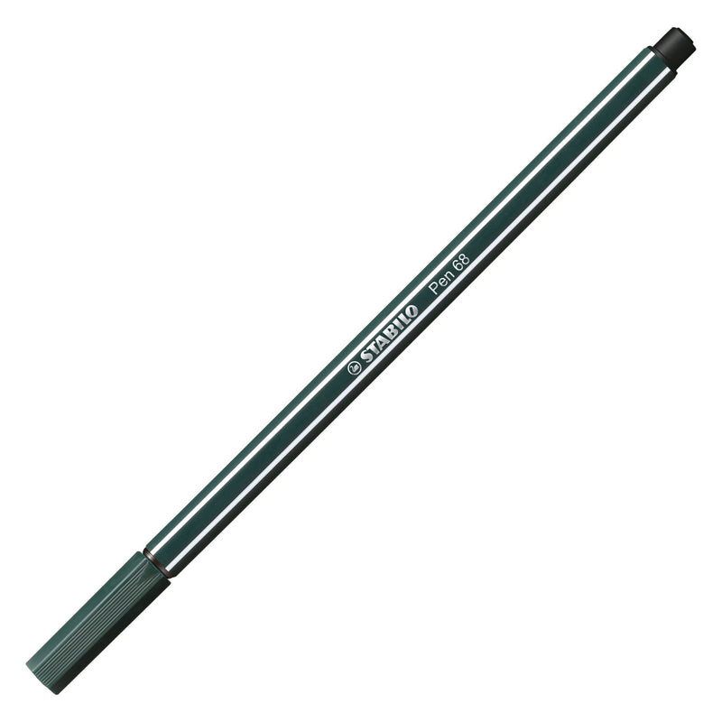 Afbeelding laden in galerijviewer, Stabilo pen 68 - viltstift - aarde groen (68 63)
