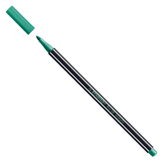 Stabilo pen 68 metallic - viltstift - groen (68 836)