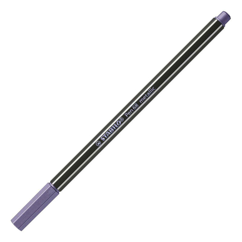 Afbeelding laden in galerijviewer, Stabilo pen 68 metallic - viltstift - paars (68 855)
