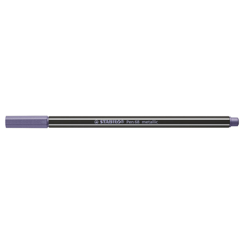 Afbeelding laden in galerijviewer, Stabilo pen 68 metallic - viltstift - paars (68 855)
