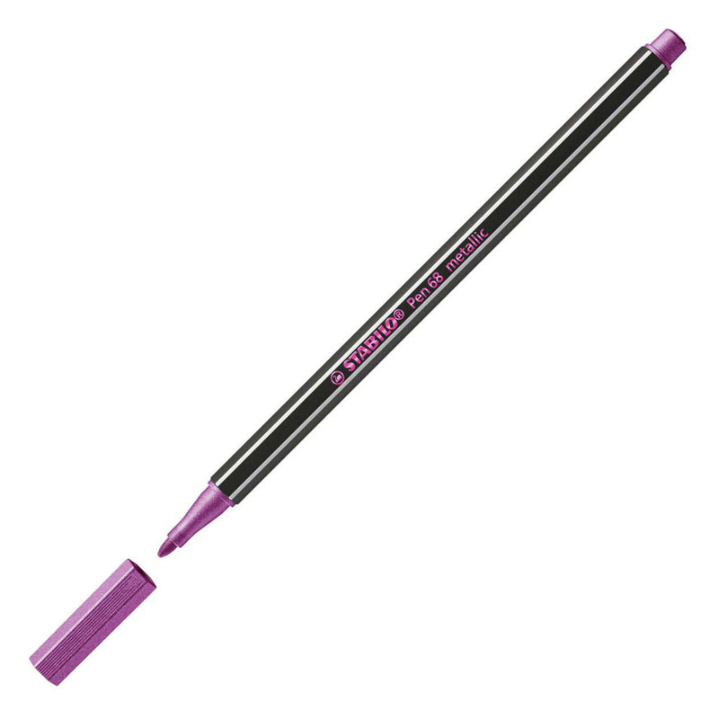 Afbeelding laden in galerijviewer, STABILO Viltstift - Metallic Roze (68 856)
