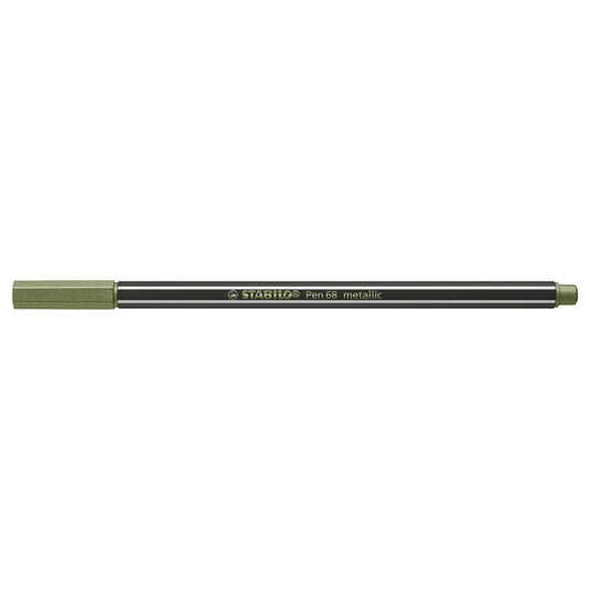 Stabilo pen 68 metallic - viltstift - lichtgroen (68 843)
