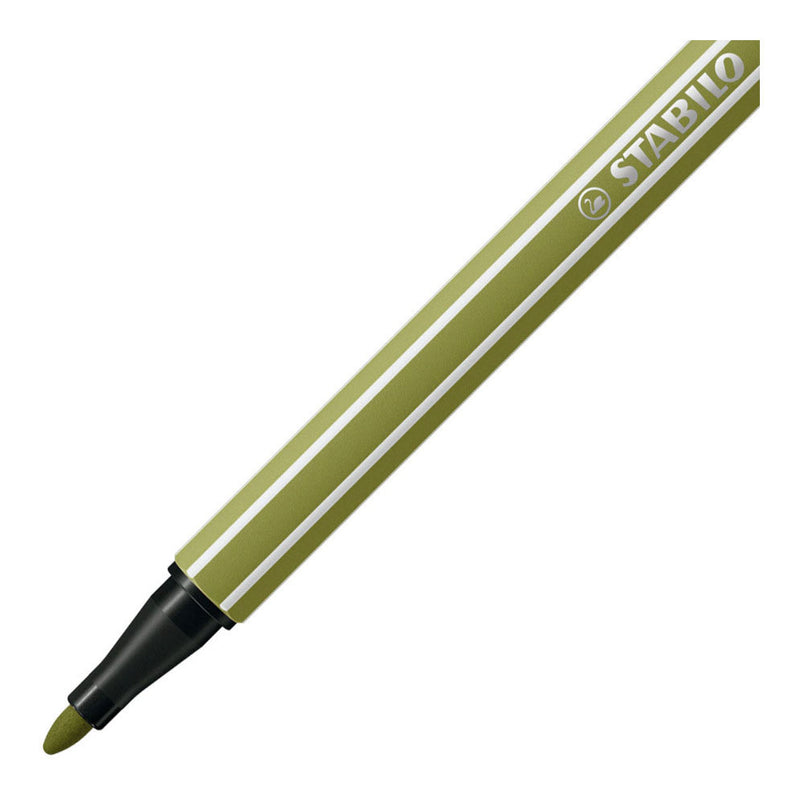 Afbeelding laden in galerijviewer, Stabilo pen 68 - viltstift - modder groen (68 37)

