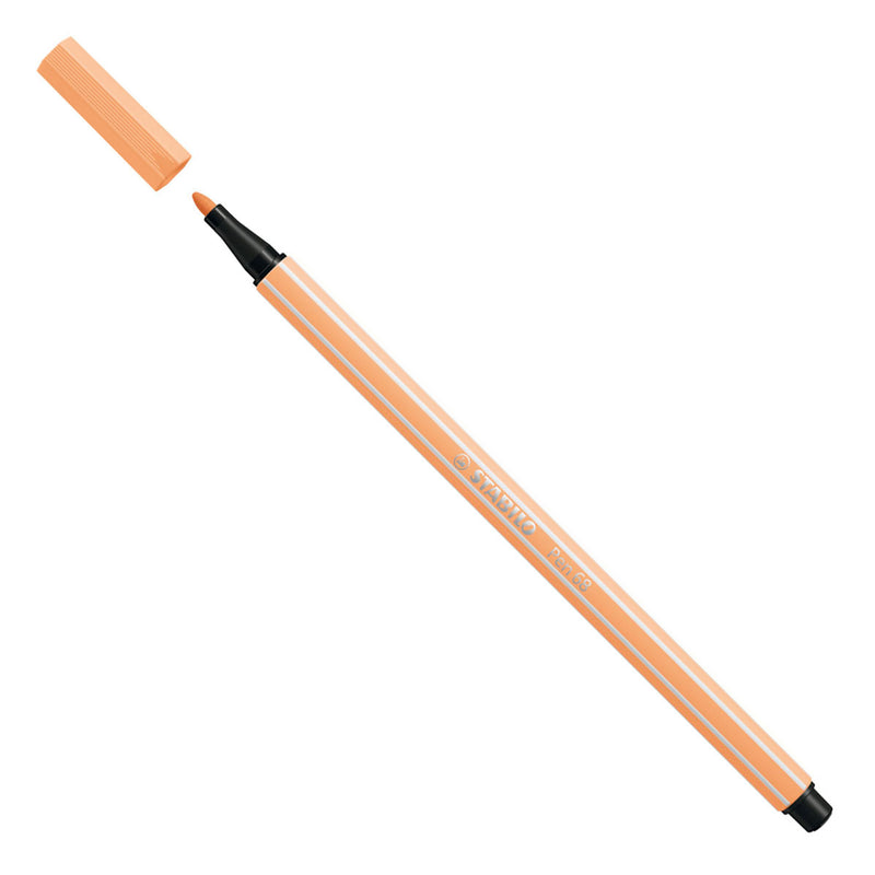 Afbeelding laden in galerijviewer, Stabilo pen 68 - viltstift - licht oranje (68 25)
