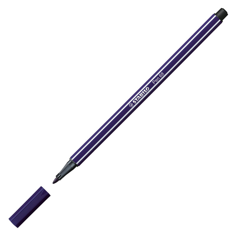 Afbeelding laden in galerijviewer, Stabilo pen 68 - viltstift - pruisisch blauw (68 22)
