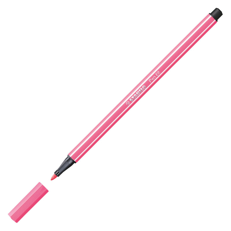 Afbeelding laden in galerijviewer, Stabilo pen 68 - viltstift - roze (68 29)
