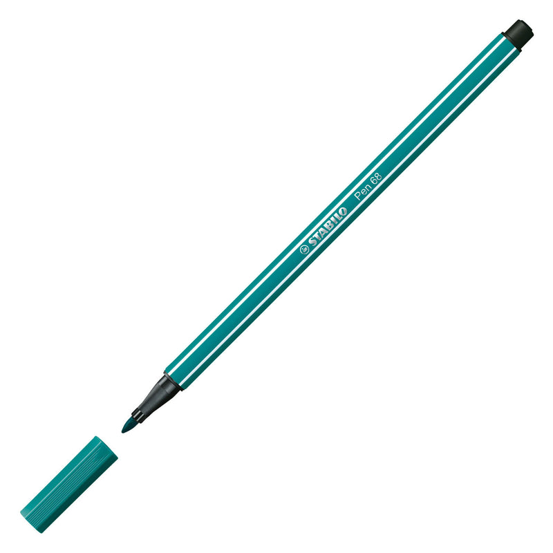 Afbeelding laden in galerijviewer, Stabilo pen 68 - viltstift - turquoise blauw (68 51)
