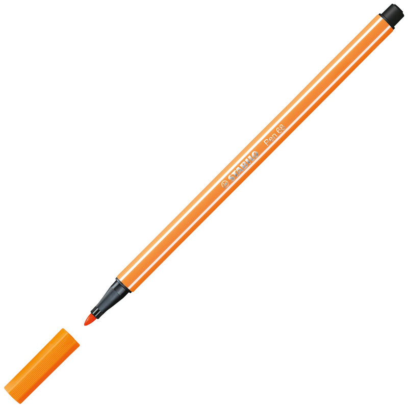 Afbeelding laden in galerijviewer, Stabilo pen 68 - viltstift - oranje (68 54)
