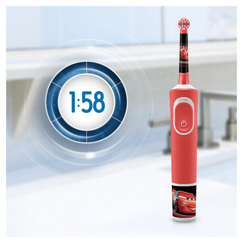 Afbeelding laden in galerijviewer, Oral-B Oral-B Disney Elektrische Tandenborstel Rood Wit
