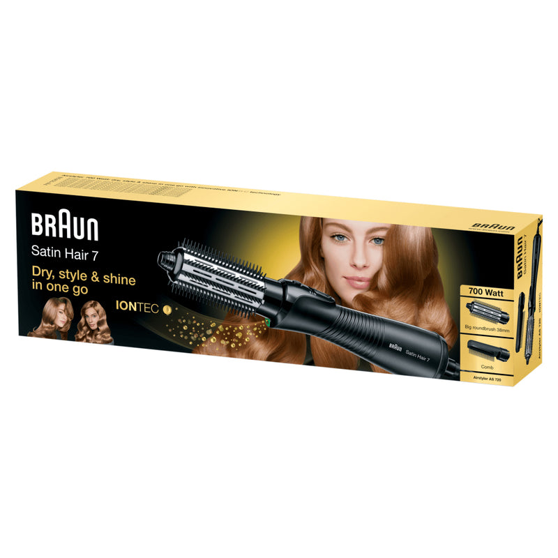Afbeelding laden in galerijviewer, Braun as720 satin hair 7 iontec airstyler zwart zilver
