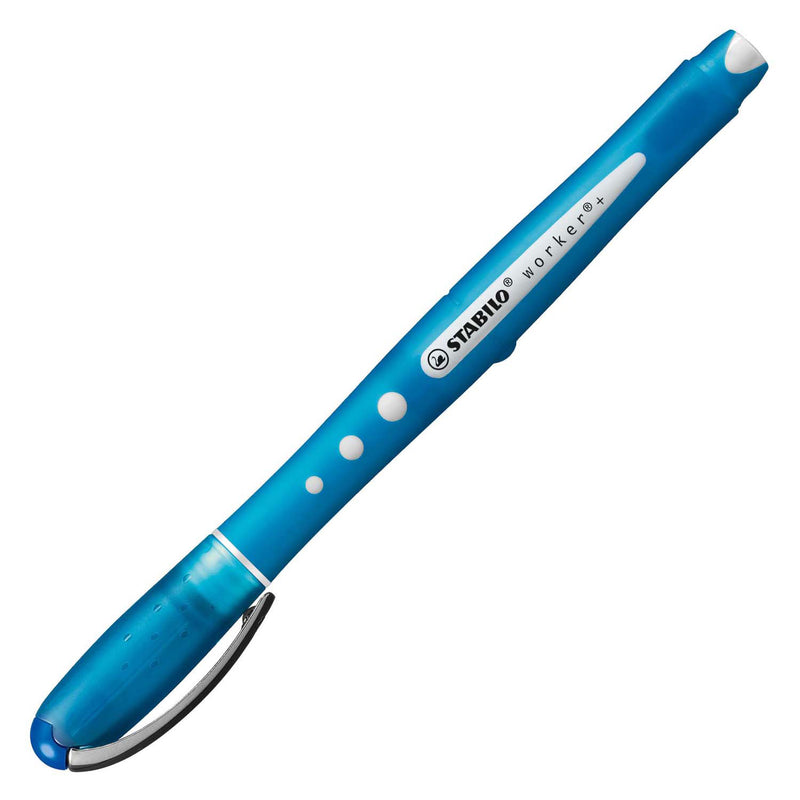 Afbeelding laden in galerijviewer, Stabilo worker+ colorful - rollerball 0.5 mm - blauw
