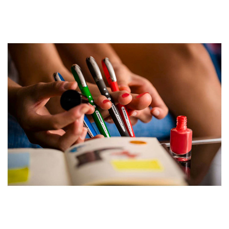 Afbeelding laden in galerijviewer, Stabilo worker+ colorful - rollerball 0.5 mm - blauw
