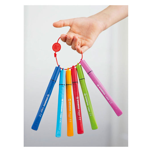 Stabilo cappi - viltstift - set met 24 stuks