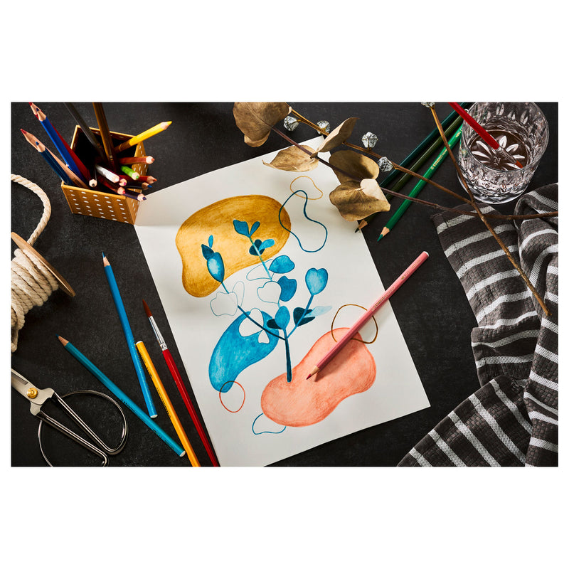 Afbeelding laden in galerijviewer, Stabilo aquacolor - aquarel kleurpotlood - metalen set 36 st.
