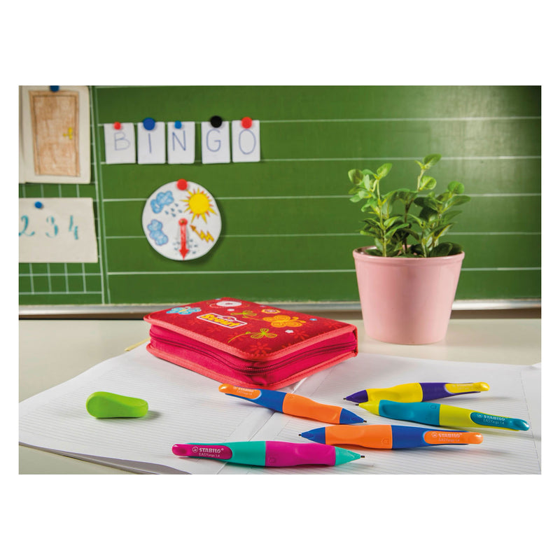 Afbeelding laden in galerijviewer, Stabilo easyergo 1.4 - ergonomisch vulpotlood - linkshandig - neon roze

