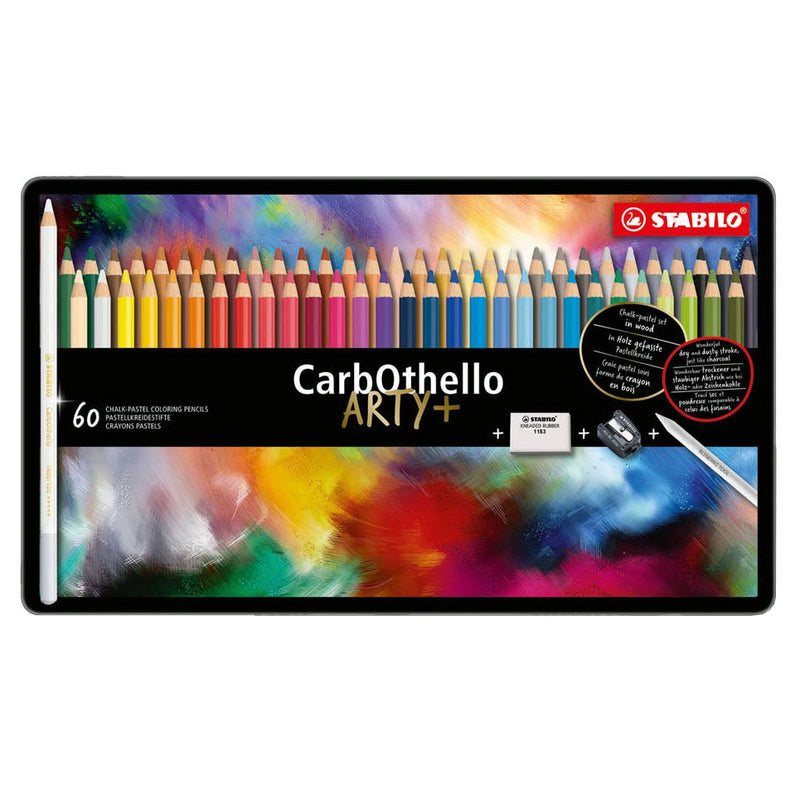 Afbeelding laden in galerijviewer, Stabilo carbothello - kalkpastel kleurpotloden - set 60 st.
