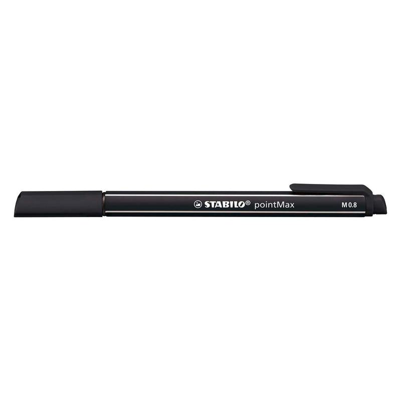 Afbeelding laden in galerijviewer, Stabilo pointmax - hardtip fineliner - zwart (488 46)
