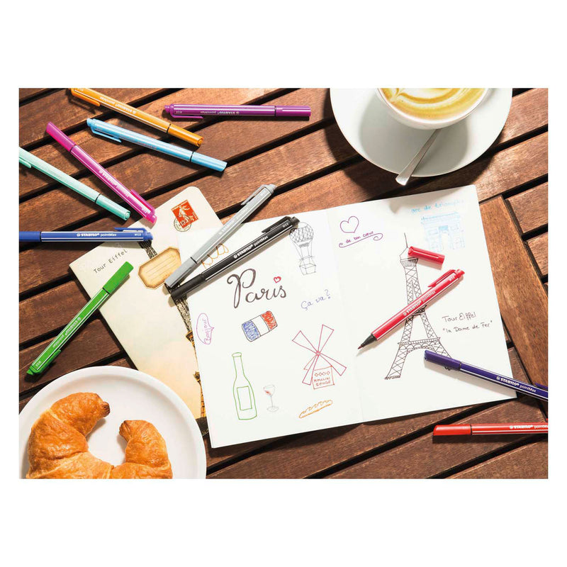 Afbeelding laden in galerijviewer, Stabilo pointmax - hardtip fineliner - zwart (488 46)
