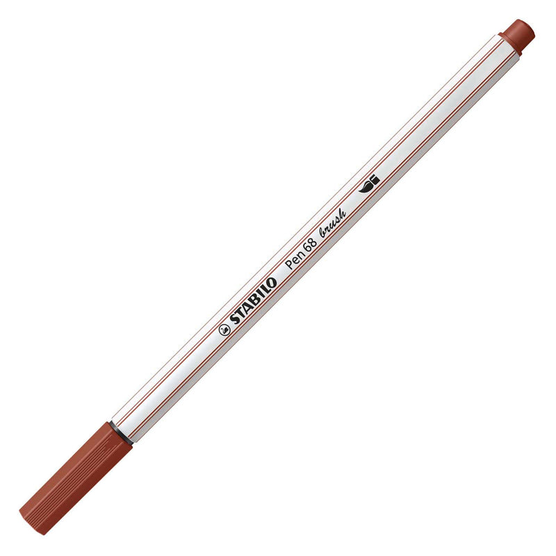 Afbeelding laden in galerijviewer, Stabilo pen 68 brush - viltstift - sienna (75)
