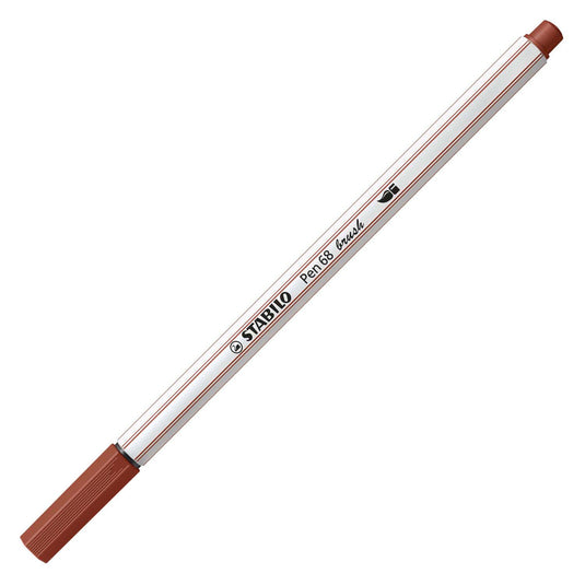 Stabilo pen 68 brush - viltstift - sienna (75)