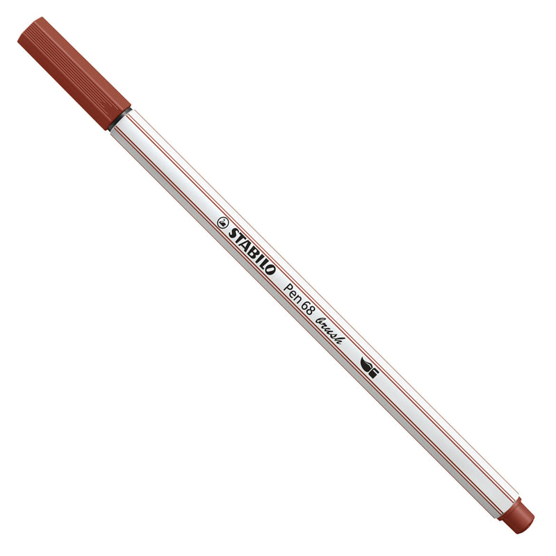 Afbeelding laden in galerijviewer, Stabilo pen 68 brush - viltstift - sienna (75)
