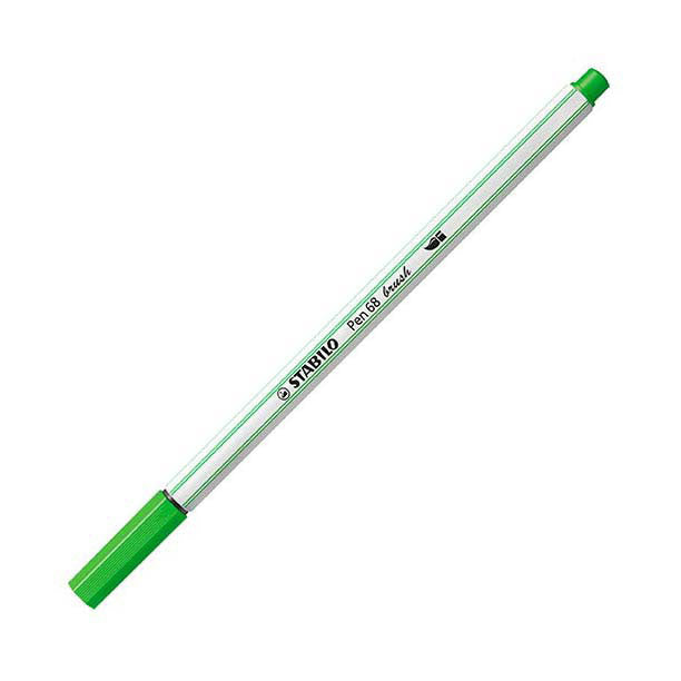 Afbeelding laden in galerijviewer, Stabilo pen 68 brush - viltstift - lichtgroen (33)
