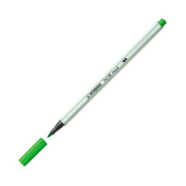 Afbeelding laden in galerijviewer, Stabilo pen 68 brush - viltstift - lichtgroen (33)
