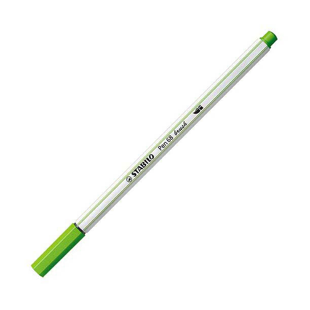 Afbeelding laden in galerijviewer, Stabilo pen 68 brush - viltstift - loofgroen (43)

