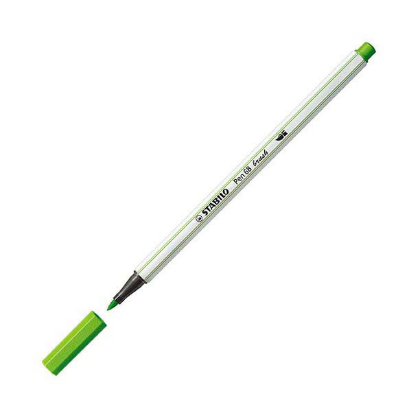 Afbeelding laden in galerijviewer, Stabilo pen 68 brush - viltstift - loofgroen (43)
