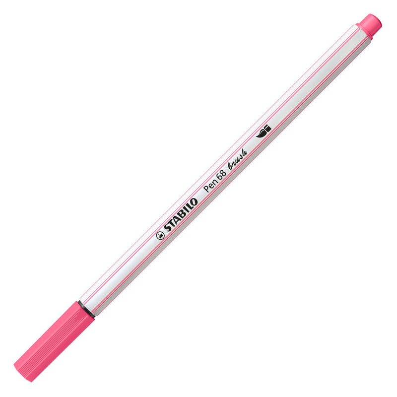 Afbeelding laden in galerijviewer, Stabilo pen 68 brush - viltstift - roze (29)

