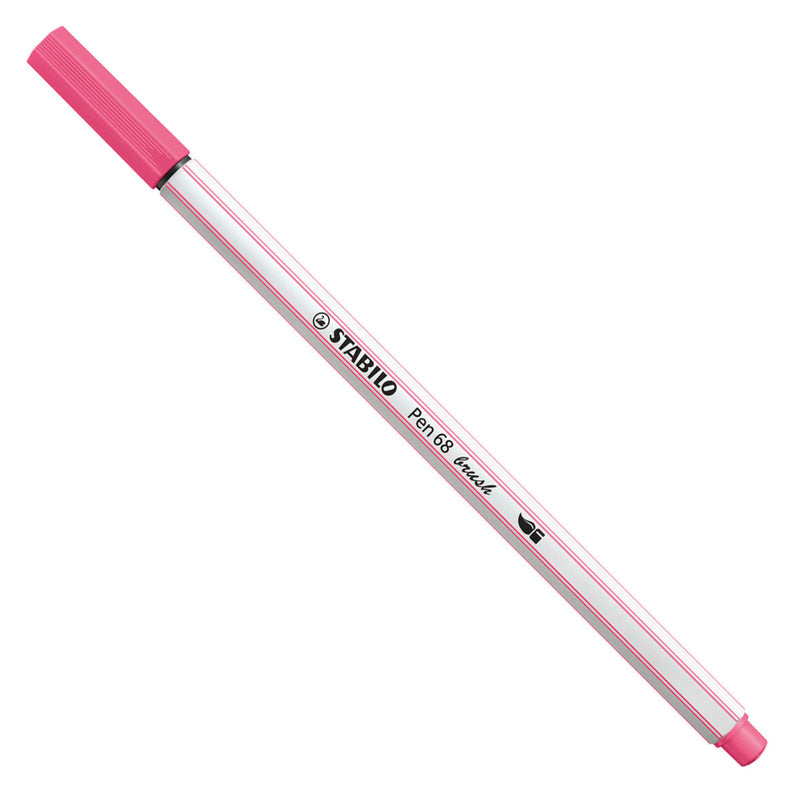 Afbeelding laden in galerijviewer, Stabilo pen 68 brush - viltstift - roze (29)
