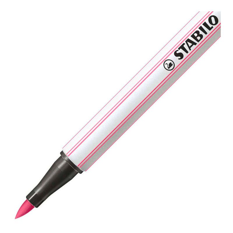 Afbeelding laden in galerijviewer, Stabilo pen 68 brush - viltstift - roze (29)
