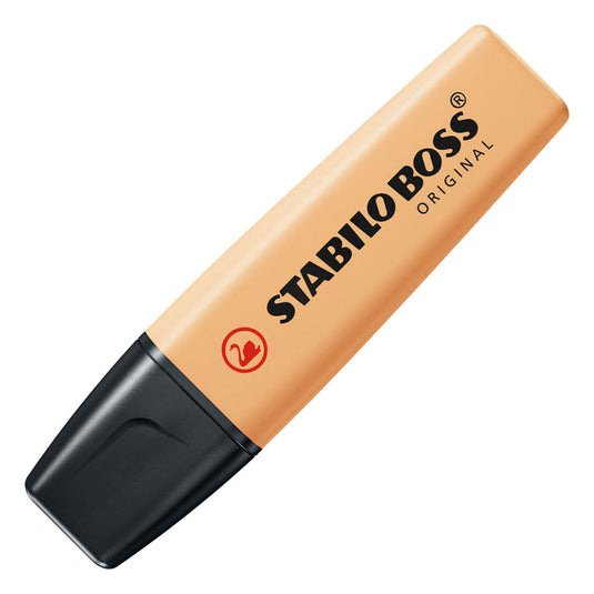 Stabilo boss original pastel - markeerstift - set 4 stuks