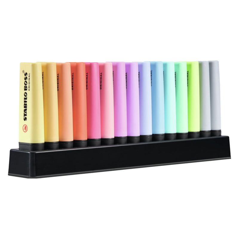 Afbeelding laden in galerijviewer, Stabilo boss orginial markeerstiften - pastel - 15 stuks - 14 kleuren
