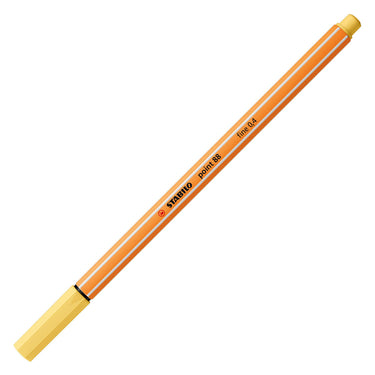 Stabilo point 88 - premium fineliner - fine 0,4 mm - metalen etui met 66 stuks - met 65 verschillende kleuren