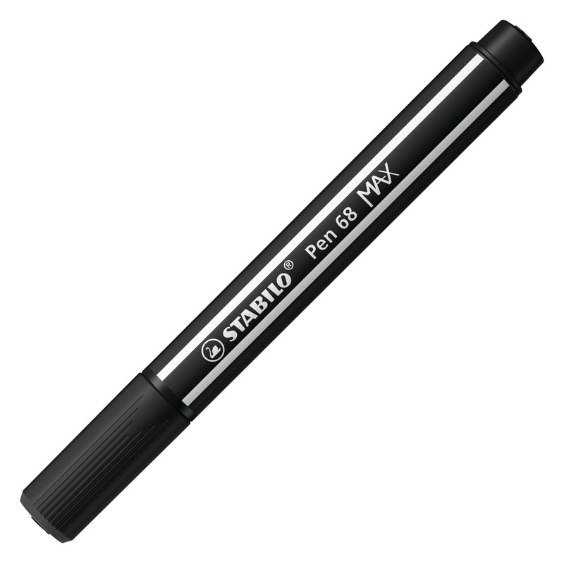 Afbeelding laden in galerijviewer, Stabilo pen 68 max - viltstift met dikke beitelpunt - zwart

