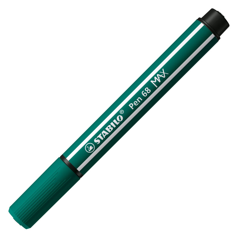 Afbeelding laden in galerijviewer, Stabilo pen 68 max - viltstift met dikke beitelpunt - turquoisegroen

