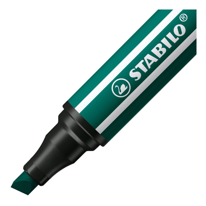 Afbeelding laden in galerijviewer, Stabilo pen 68 max - viltstift met dikke beitelpunt - turquoisegroen
