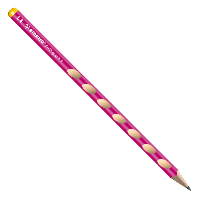 Afbeelding laden in galerijviewer, Stabilo easygraph s hb linkshandig grafietpotlood - roze
