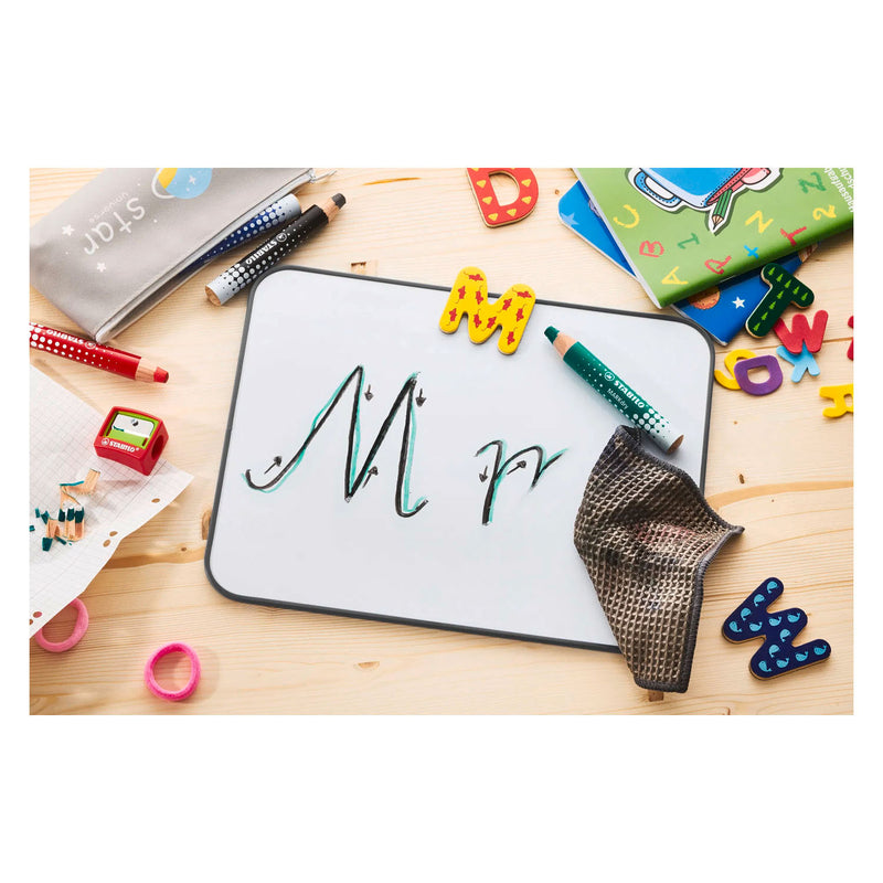 Afbeelding laden in galerijviewer, Stabilo whiteboard-marker markdry groen extra breed potlood
