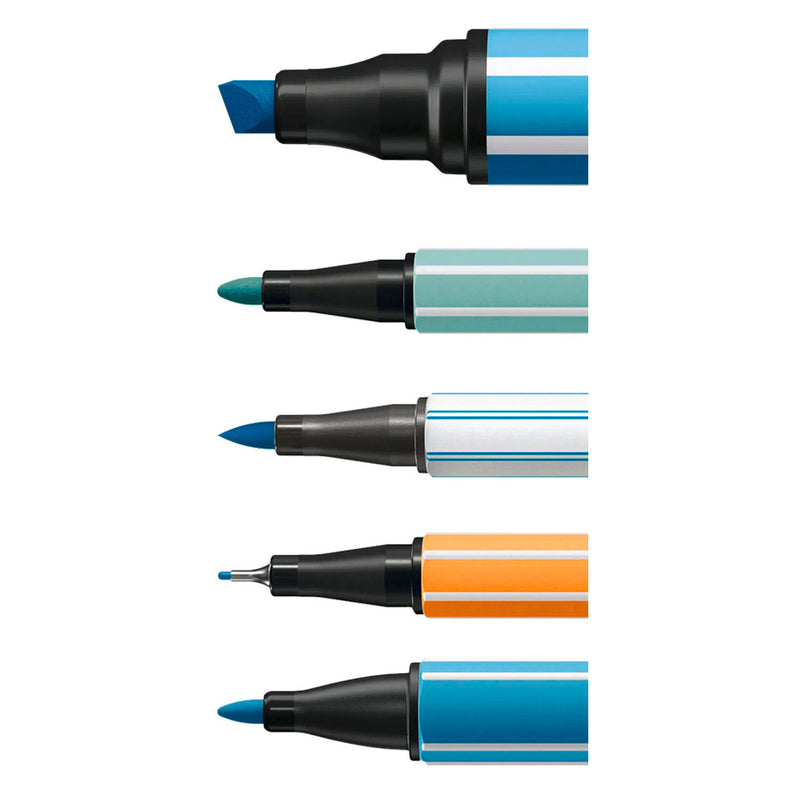 Afbeelding laden in galerijviewer, Stabilo arty set - set pen 68, pen 68 brush, point 88, pen 68 max pointmax - combi etui met 55 stuks
