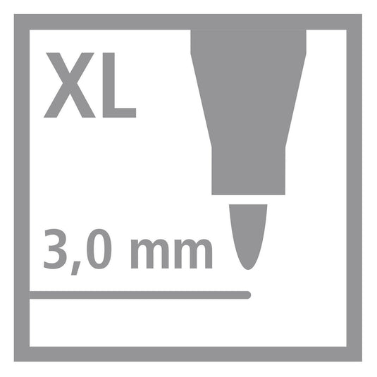 Stabilo power max viltstiften xl - 140dlg.