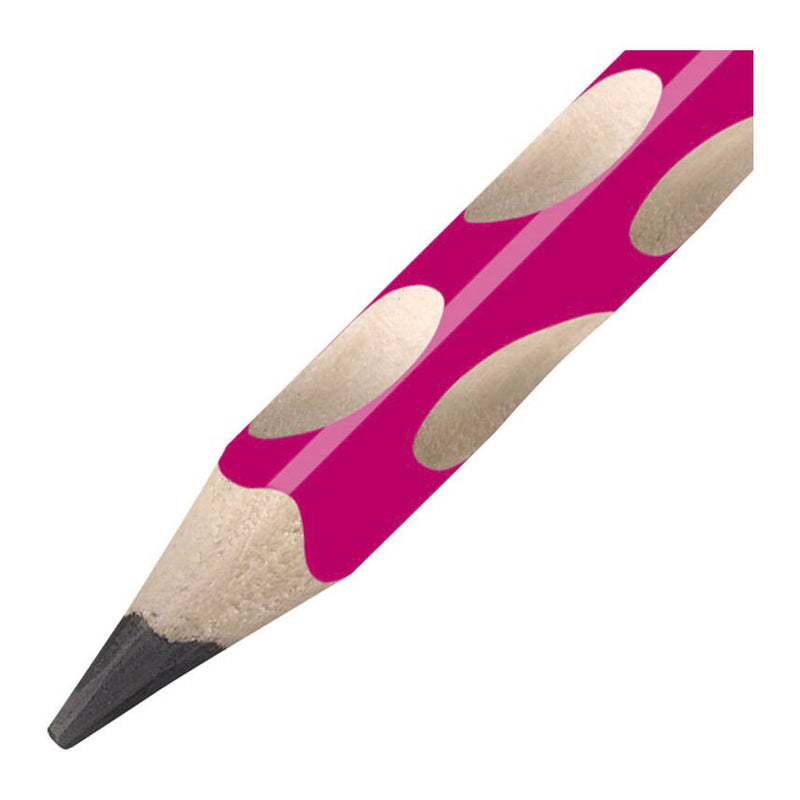 Afbeelding laden in galerijviewer, Stabilo easygraph - ergonomische grafietpotlood - rechtshandig - hb hardheid - roze - 2 stuks
