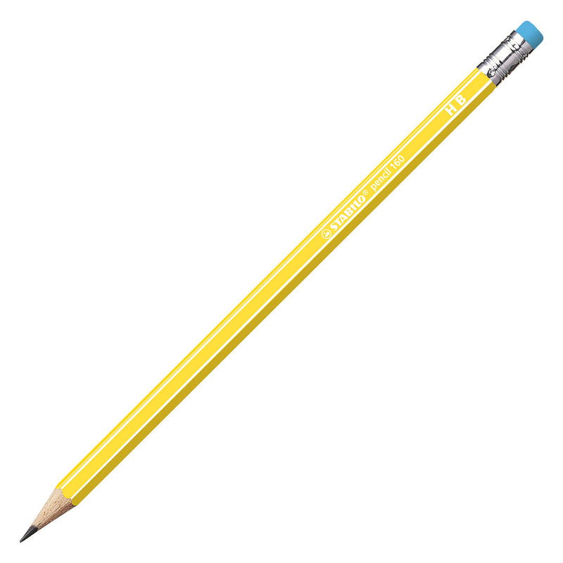 Afbeelding laden in galerijviewer, Stabilo pencil 160 hb grafietpotloden met gumtip - 4dlg.
