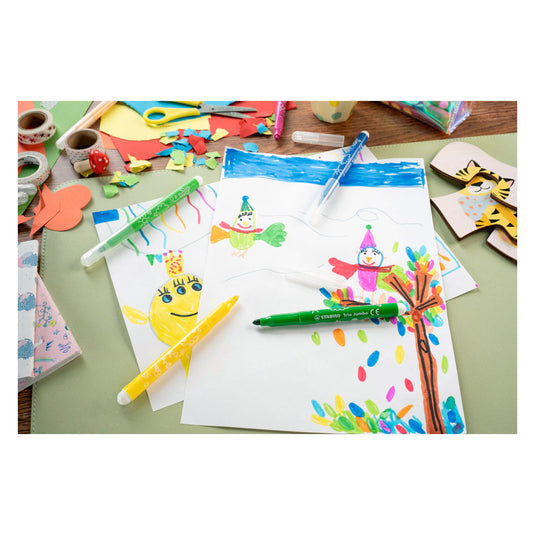 Stabilo trio jumbo schoolverpakking vilstiften - 48dlg.