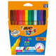 Bic viltstiften visa kleurenassortiment 12st